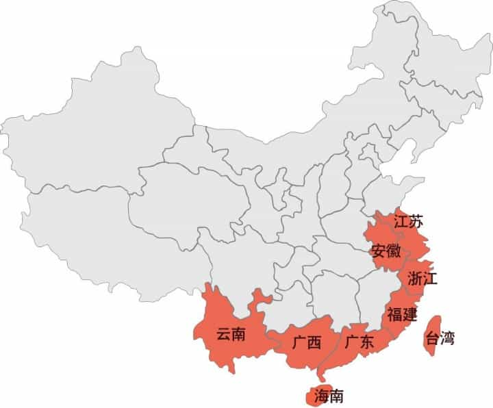 一文读懂中国茶叶到底有多少种，茶叶分布及品种介绍