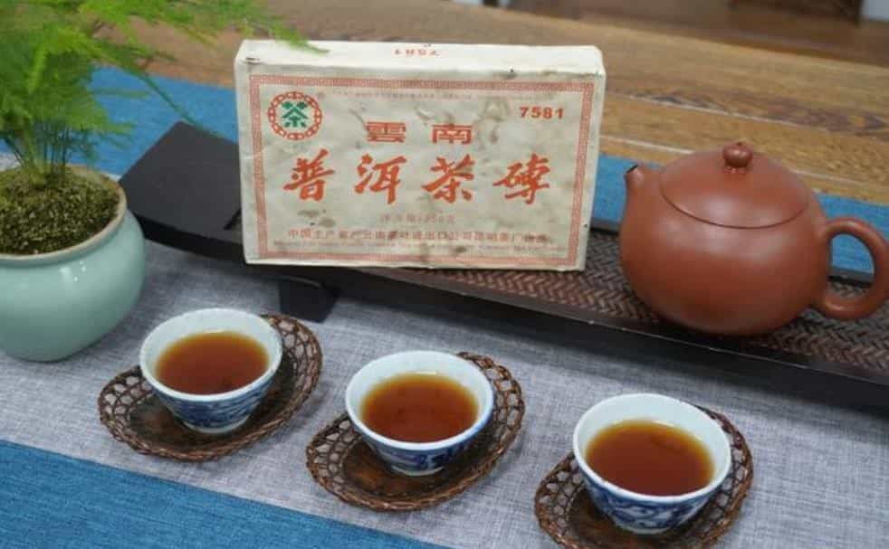 7581普洱茶砖代表什么