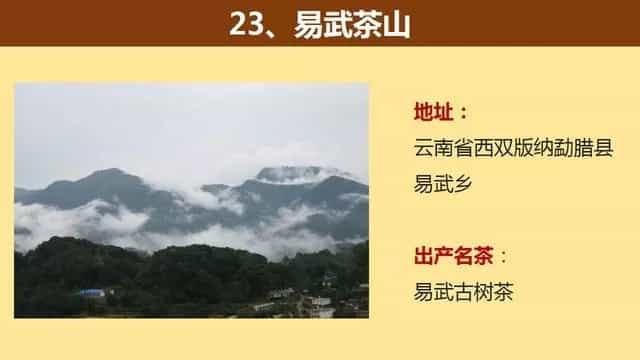 中国著名的茶山大汇总，看看你知道几个？