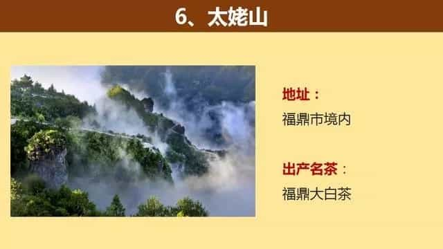 中国著名的茶山大汇总，看看你知道几个？