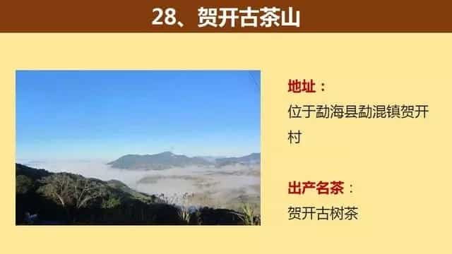 中国著名的茶山大汇总，看看你知道几个？